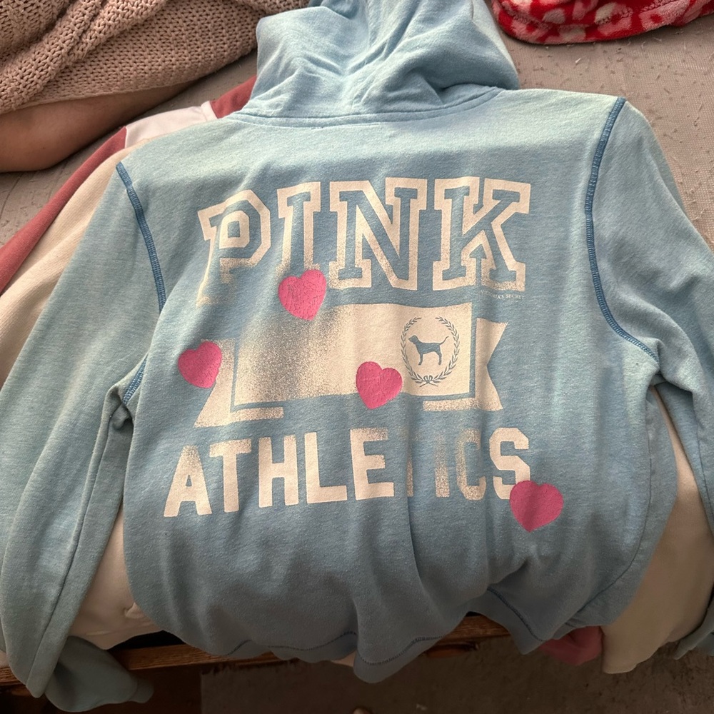 Pink hoodie